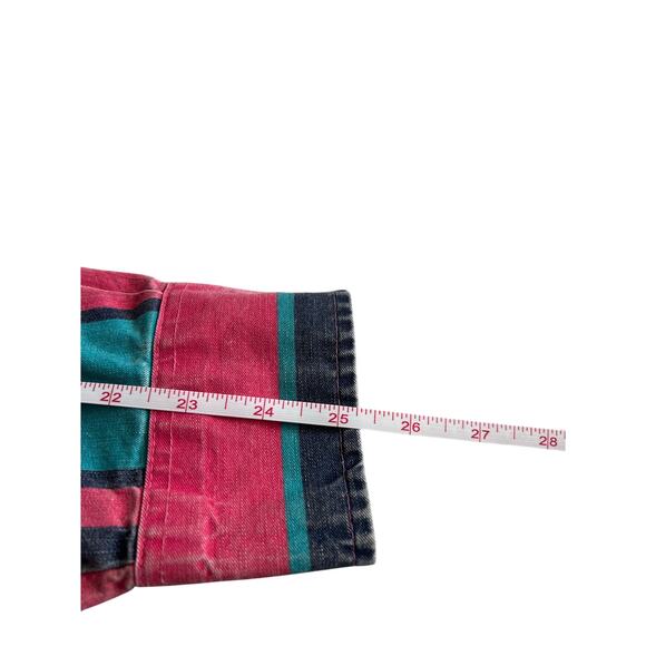 Wrang Vintage Brushhopper In Pink/Blue size 17.5-35, Pre-Loved Country Cowboy - Picture 8 of 11